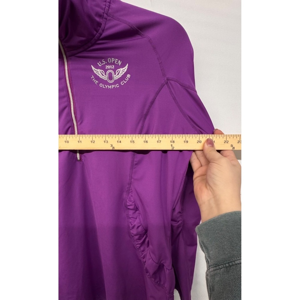 Sunice Women's‎ Golf Quarter Zip Pullover Purple U.S. Open Olympic Club - Picture 9 of 9